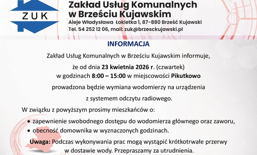 Wymiana wodomierzy